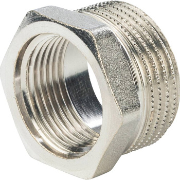 Футорка 25*20 (1"х3/4") никель STOUT